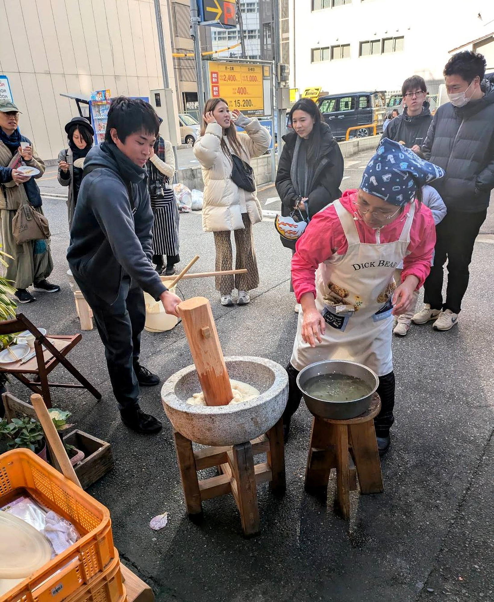 餅つき大会
