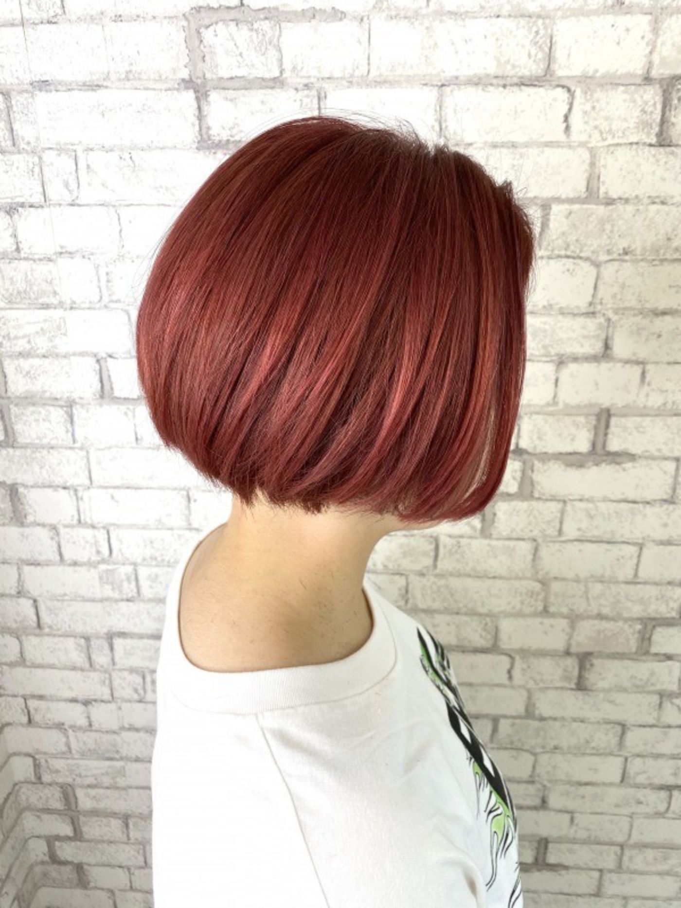 ブリーチ1回にオレンジのカラーで イメージ