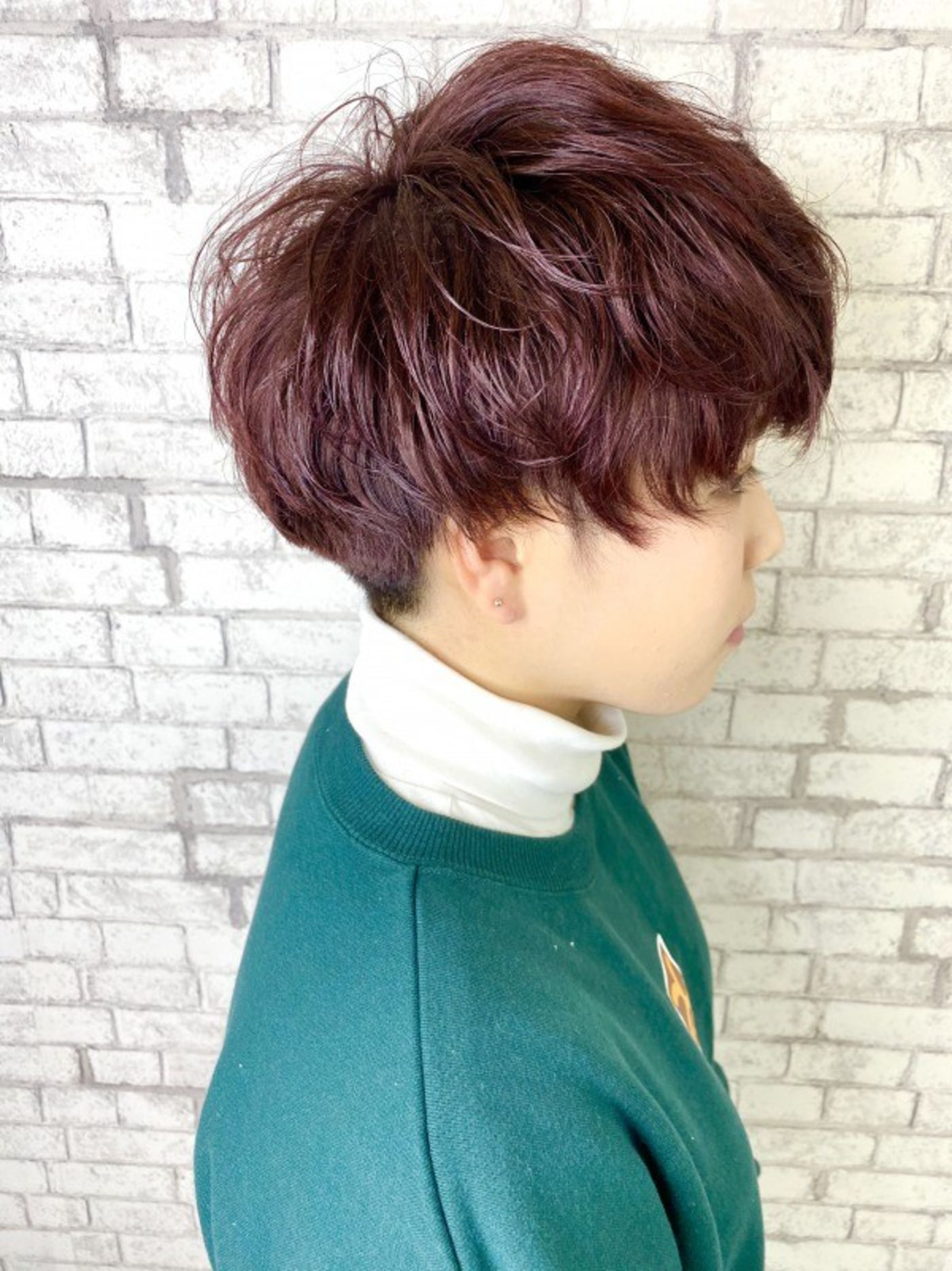 ブリーチなしのバイオレットカラー イメージ