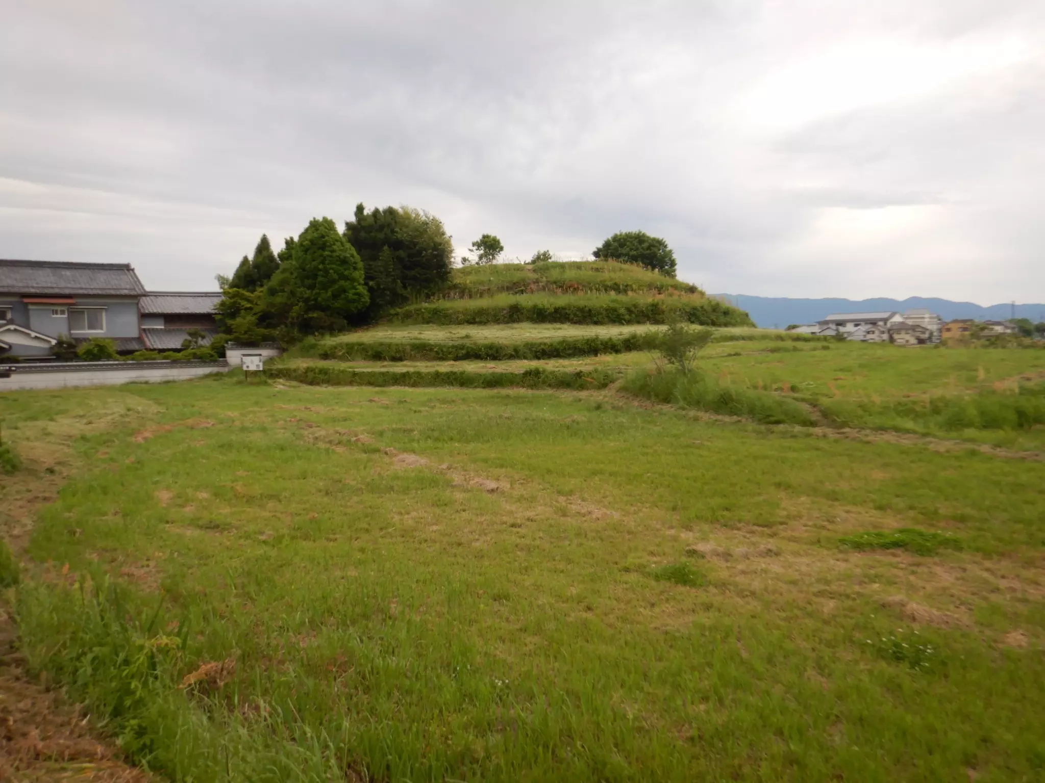 ホケノ山古墳(前方後円墳) イメージ