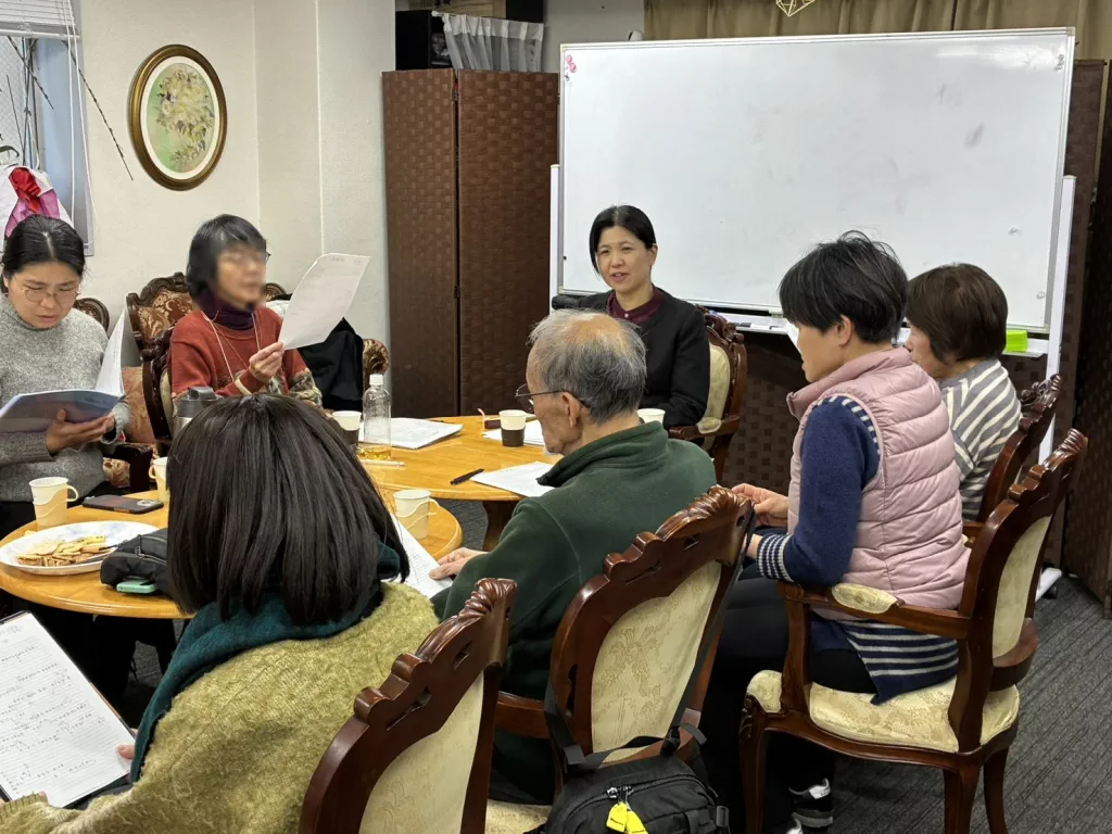 謡「竹生島」の練習 イメージ